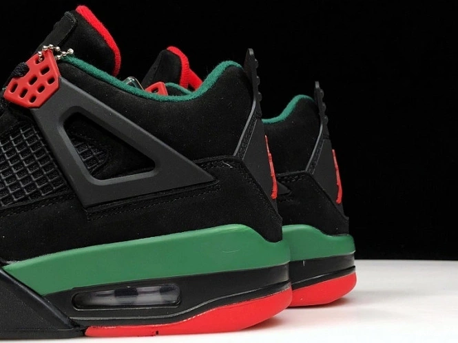 Black Air AQ3816-063 4 Jordan Green-Varsity Gorge NRG Red 0228